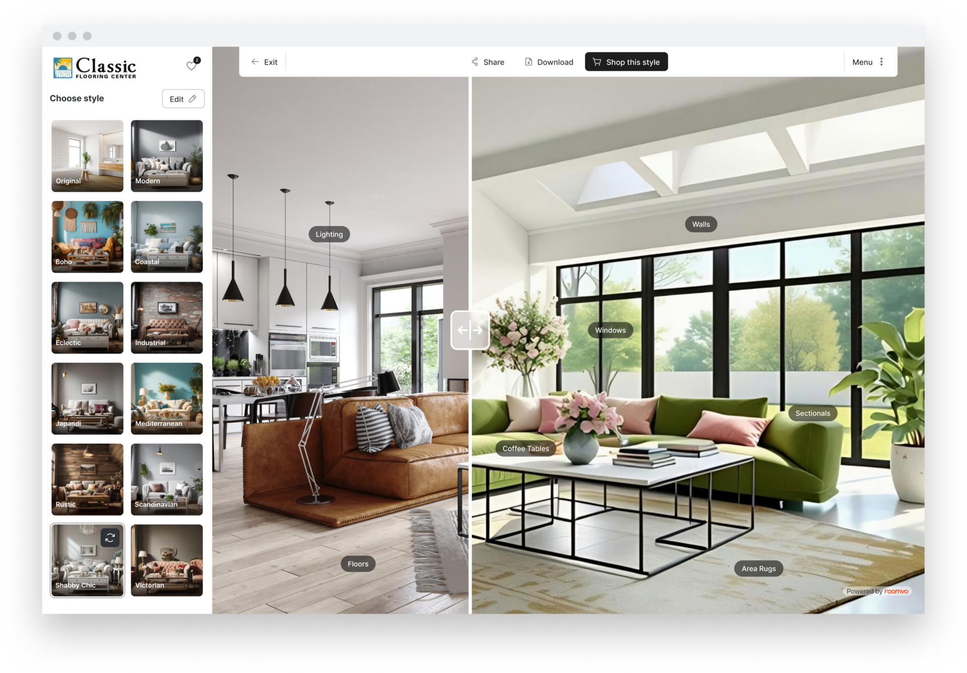Inspire Living Room 4 | Classic Flooring Center