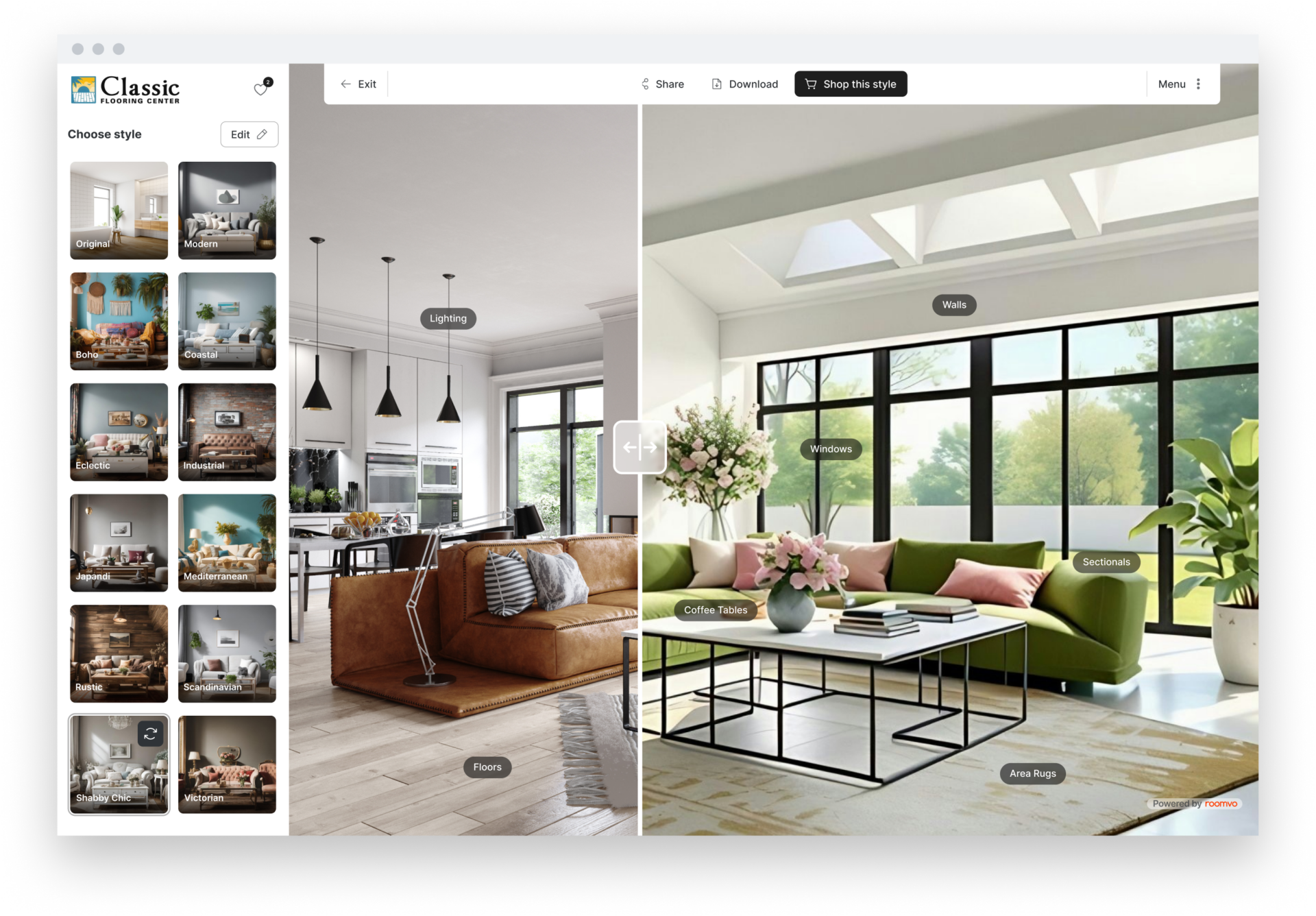 Inspire Living Room 5 | Classic Flooring Center