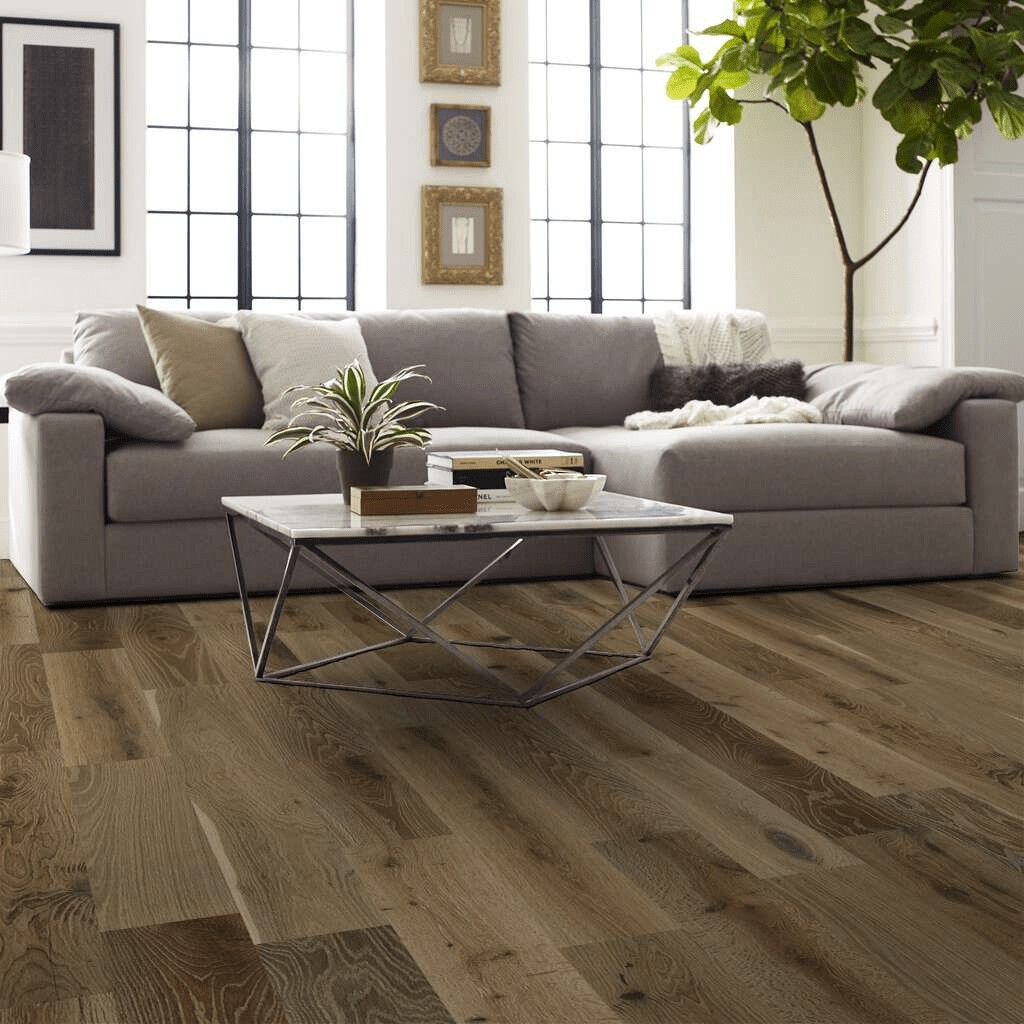 hardwood flooring living room | Classic Flooring Center